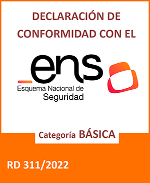 Declaració de conformitat amb l'esquema nacional de seguretat